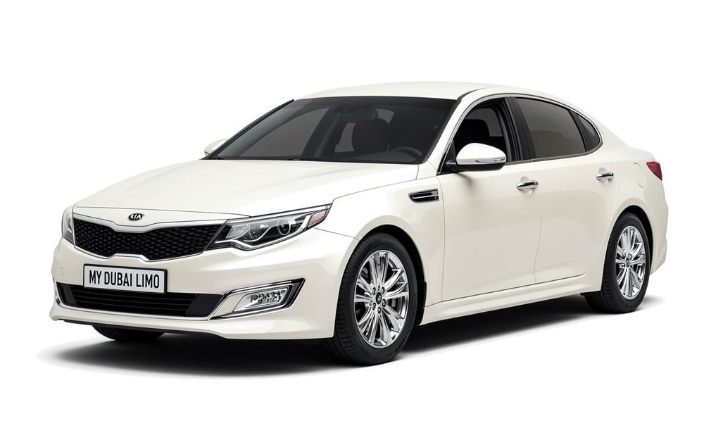 Kia Optima luxury sedan for chauffeur service Dubai by My Dubai Limo