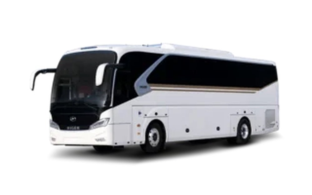 Luxury bus rental Dubai with professional chauffeur service