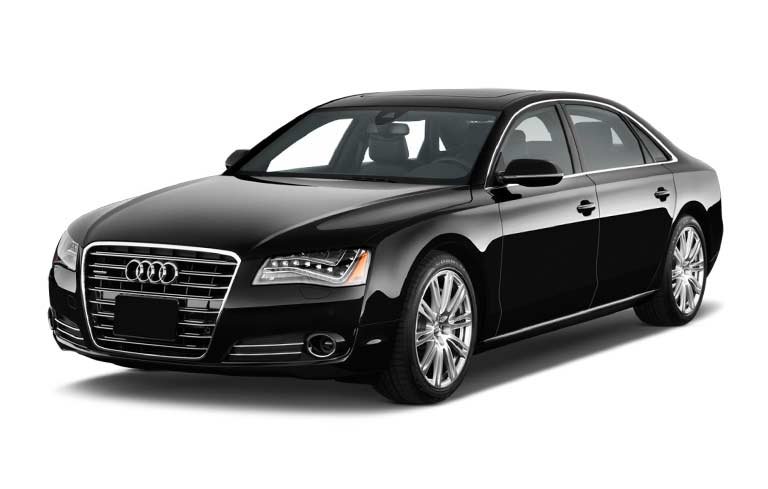 2026 Audi A8 luxury sedan for Dubai chauffeur service