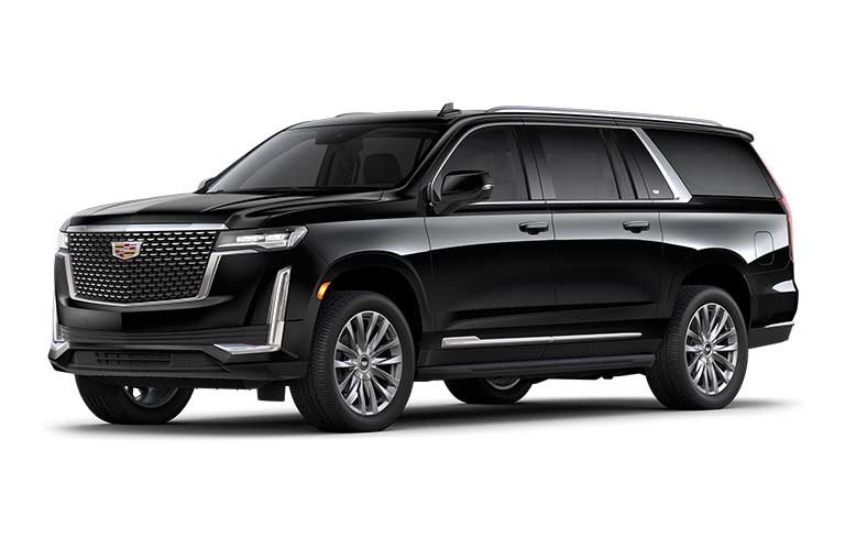 Chauffeur-driven Cadillac Escalade luxury SUV for hire in Dubai